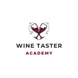 a logo for a wine tasting Academy